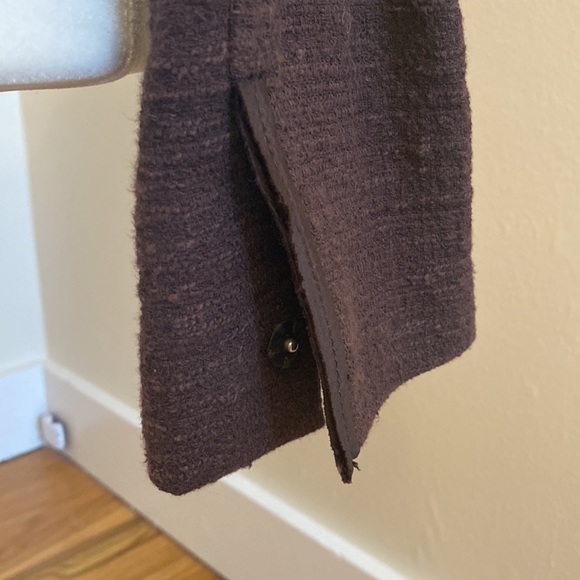 Retro-feeling brown tweed Banana Republic blazer - Picture 3 of 8